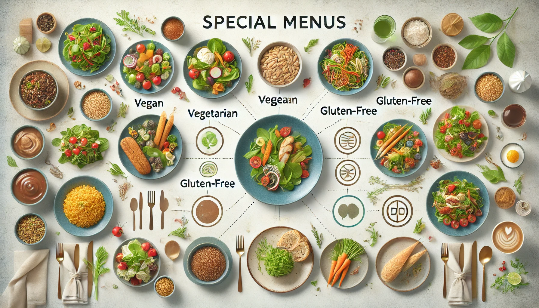 &Ouml;zel Men&uuml;ler ve Diyet Se&ccedil;enekleri