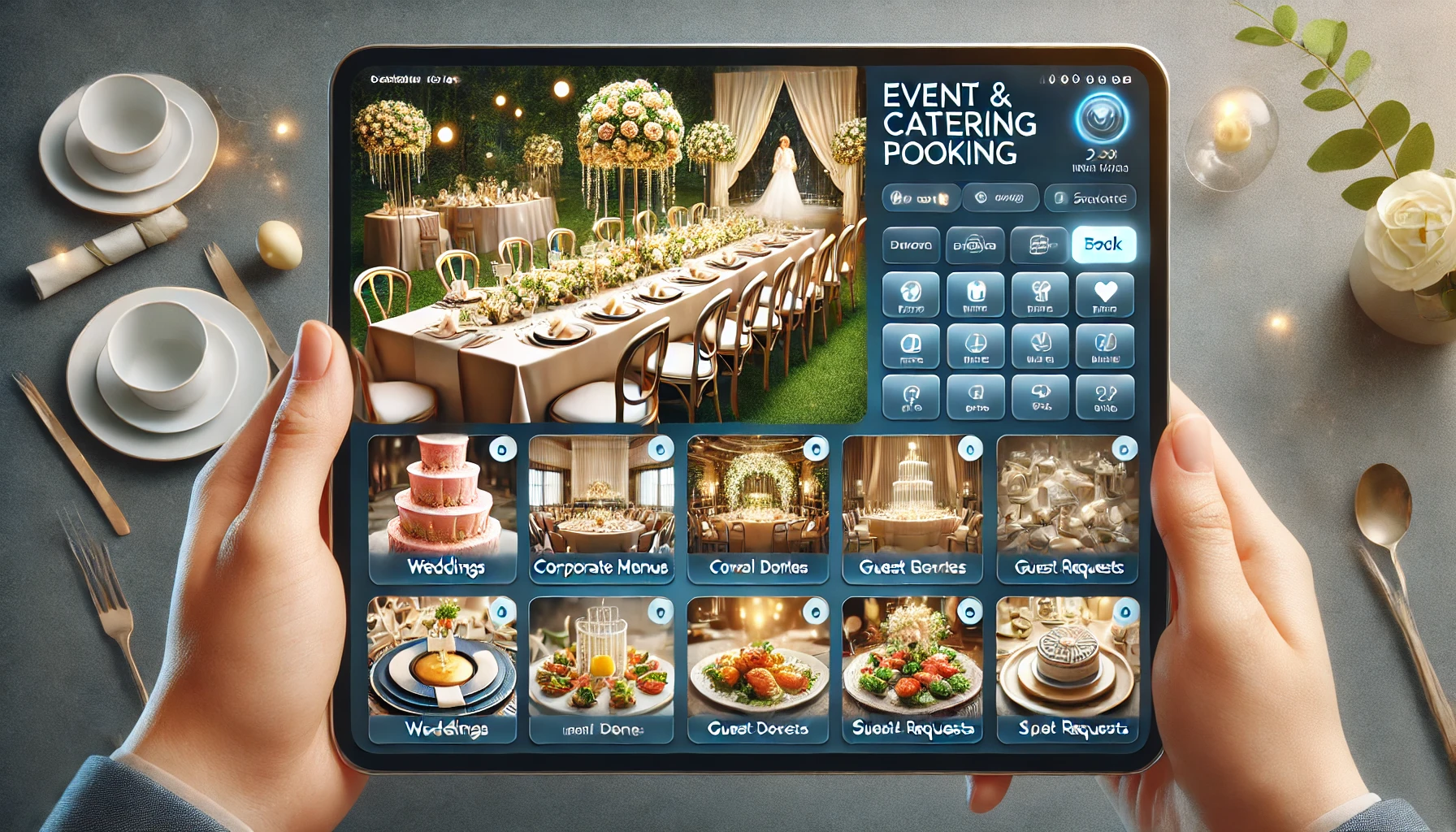 Etkinlik ve İkram Rezervasyon Platformu